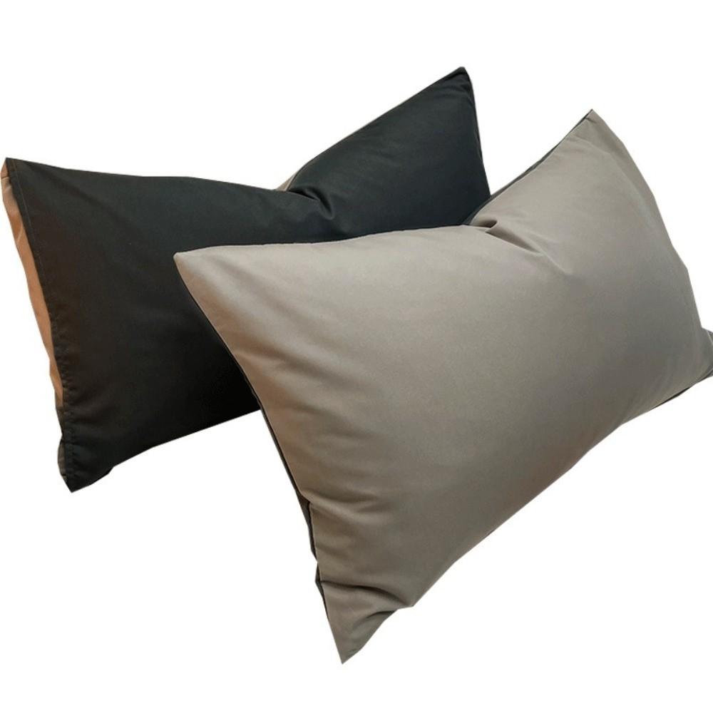 Новые хлопковые наволочки с начесом Уютные Супермягкие Наволочки Устойчивые к Сминанию Устойчивые к Выцветанию Однотонная Наволочка