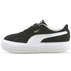Suede Mayu Black White Women Sneakers 380686-02