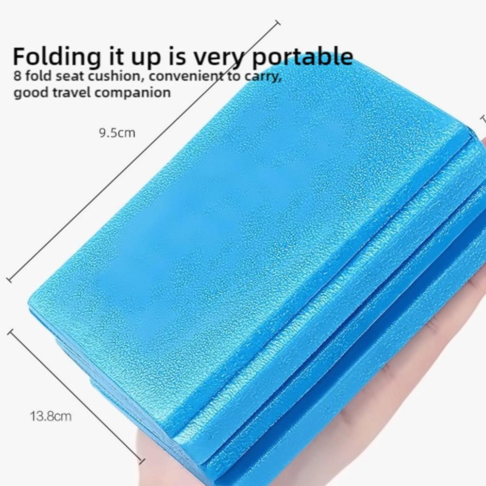 Folding Anti-Moisture Mat Outdoor Portable Insulation Foam Seat Butt Hiking Moisture-Proof Mat R4V9