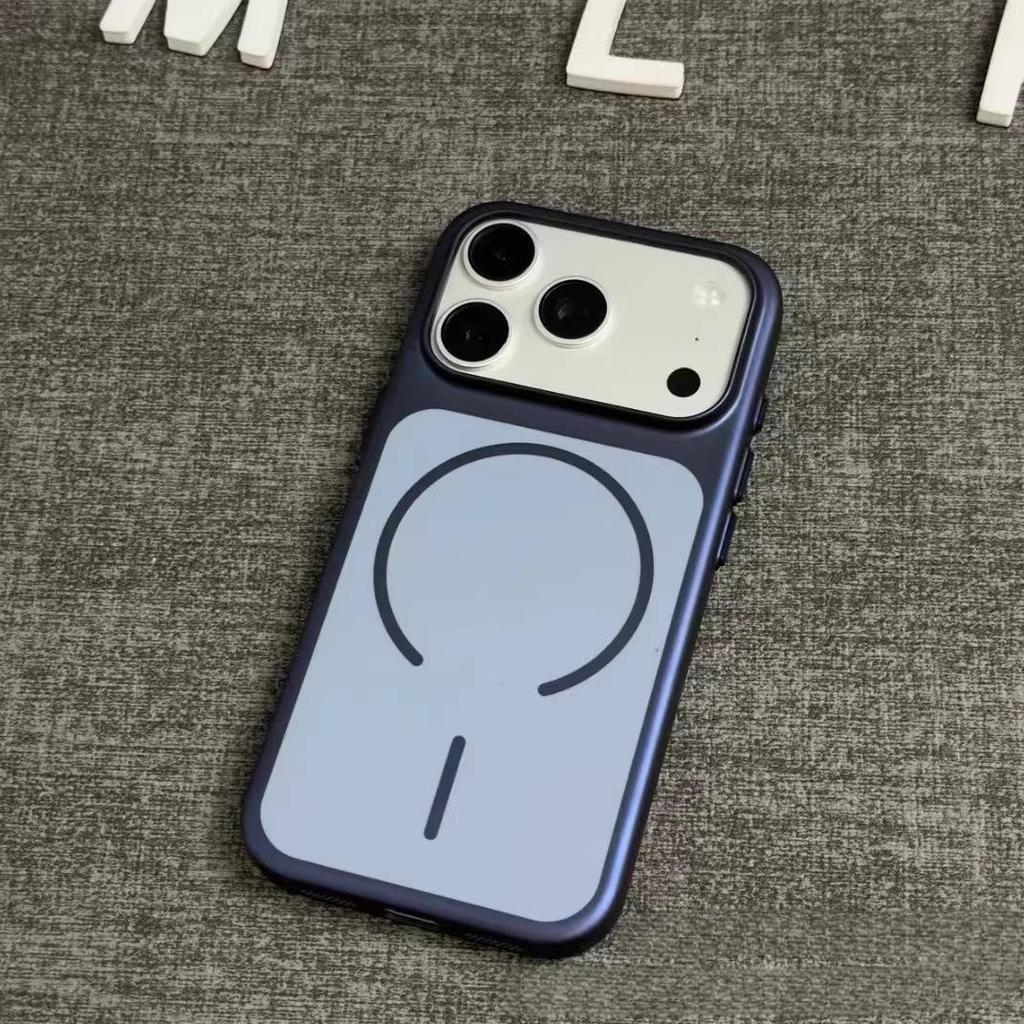 Матовый магнитный чехол для iPhone 17 Pro Max, защита от падений для Apple 16 PM, 15