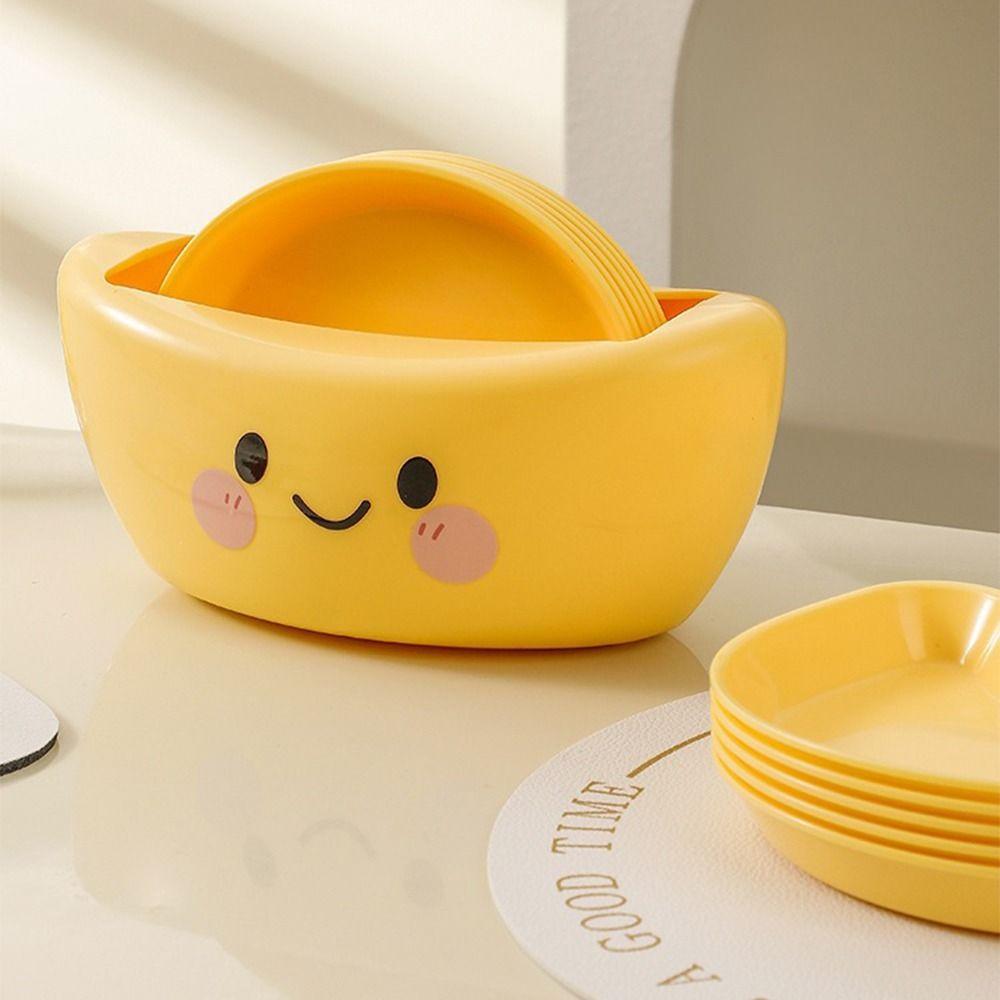 Creative Fruit Storage Tray Set Reusable Kitchen Seasoning Dish Food Container Set Home Decorative