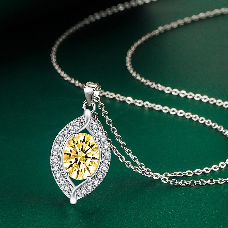 BELLA BOX Ожерелье с подвеской, несколько цветов, модные свадебные украшения для помолвки