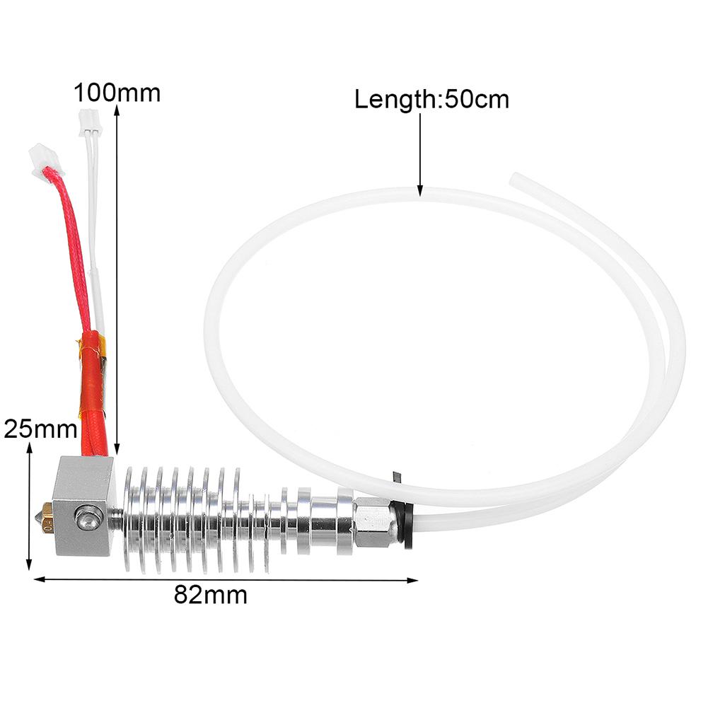 Комплект экструдера 12V 3D-принтера V5 J-head Hotend Нагреватель Hotend для Anycubic I3 Mega