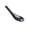 Japanese Style Melamine Long-Handled Soup Spoon with Hook