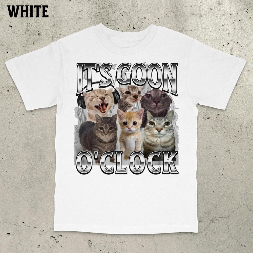 ts Goon OClock Cat Shirt Funny Cat Shirt Ironic Cat Shirt Gen Z Shirt Gooning Shirt Goon Shirt Never Goon Shirt