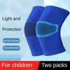 Детские спортивные наколенники, футбольное снаряжение от падения, профессиональное защитное снаряжение для баскетбольного колена, защитный чехол, теплый защитный чехол