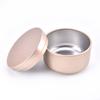 Олово для свечей Круглая металлическая жестяная коробка Олово для свечей Алюминиевая банка для хранения Дорожная банка для свечей