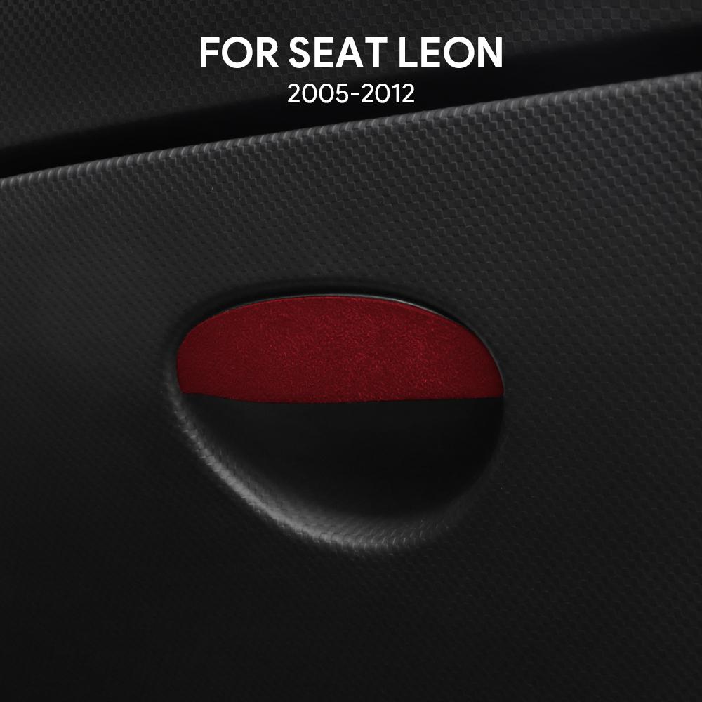 Top Suede Trim Sticker For SEAT Leon Altea Toledo MK1 MK2 Ibiza Cupra Cupra for Skoda Fabia Rapid 2005-2012 Storage Accessories
