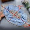 1Pcs for Dining Table Flower Embroidery Craft Placemat European Style Lace Insulation Plate Mat Anti-scald Coaster Table Pads