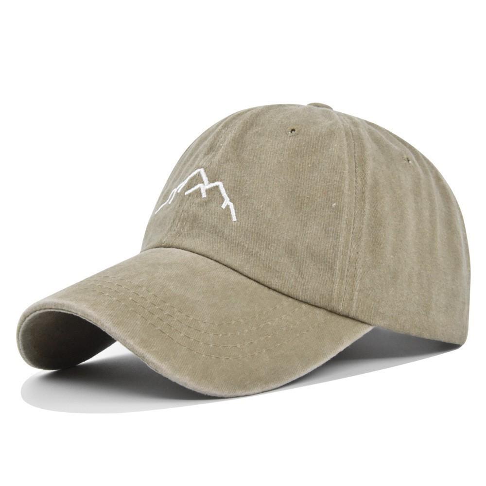 Water Washed Cotton Letter Embroidery Casual Baseball Hat For Sunshade And Daily Wear
