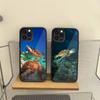 Ocean Turtle Phone Case For Iphone 14 13 12 11 Pro Max Mini 7 6 6s 8 Plus X Xr Xs Se 2020 Fundas Shell PC TPU Cover