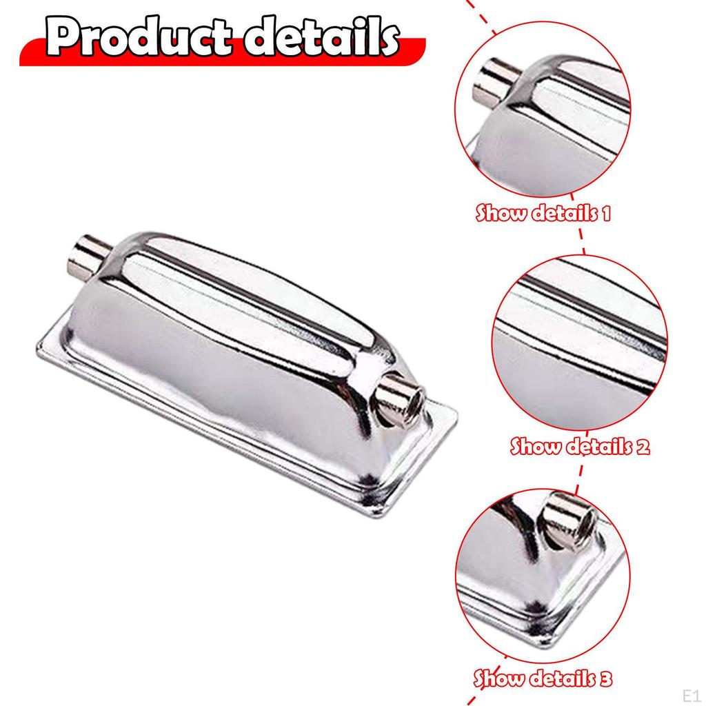 10x Лаги для малого барабана Двусторонний комплект Аксессуары Металлические перкуссионные детали Крепление Фурнитура Замена