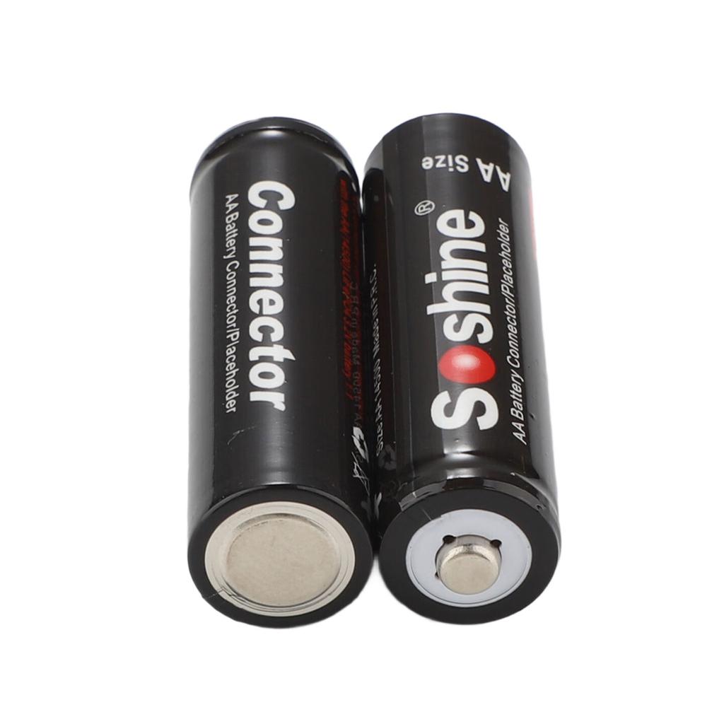 Универсальный проводник для фиктивной батарейки размера AA, без питания, 14500 LR6 AM3, держатель для батареек для игрушек и светодиодных фонарей