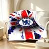 football club.C Pattern Blanket for Home Decoration, Bed, Sofa, Car Travel, Camping, Suitable for All Seasons, Birthday Christmas Gift
