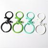 Color Lobster Clasp Big Spring Clasps Hooks With Open Rings Key Hook Keyrings For Jewelry Making Diy Keychain Accessories