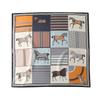 Light luxury smog department! Silk double crepe silk scarf femininity fashionable Jiugongge horse mulberry silk shawl dual-purpose
