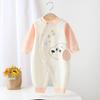 Pure Cotton Baby Romper - Newborn Spring/Autumn Jumpsuit Pajamas, Four Seasons Style