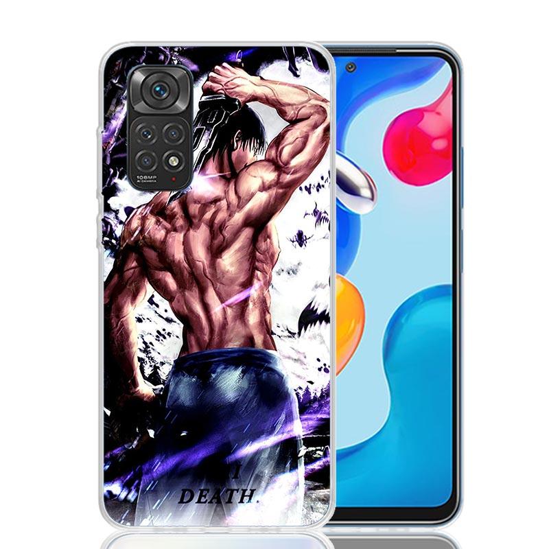 Kaisen J-Jujutsu Fushiguro Toji Phone Case For Xiaomi Redmi Note 10 9 9S 8 8T 7 5 Mi 12T 11T 10T 9T 15 Pro 14 Ultra 12 11 Lite 1