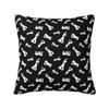 Custom Chess Club Seven Cushion Cover 45x45cm Chessboard Game Chess Piece Soft Modern Pillows for Sofa