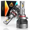 9012 LED Headlight, For Cars, Compatible with Vehicle Inspection, LED Bulb, Hi/Lo, High Brightness,