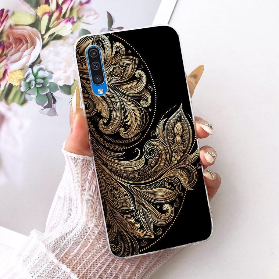 Case For Samsung Galaxy A70 A50 A70S A50S A30S Cover SM-A307F SM-A505F SM-A507F SM-A705F Cool Dragon Lion Cat Cartoon Soft Shell