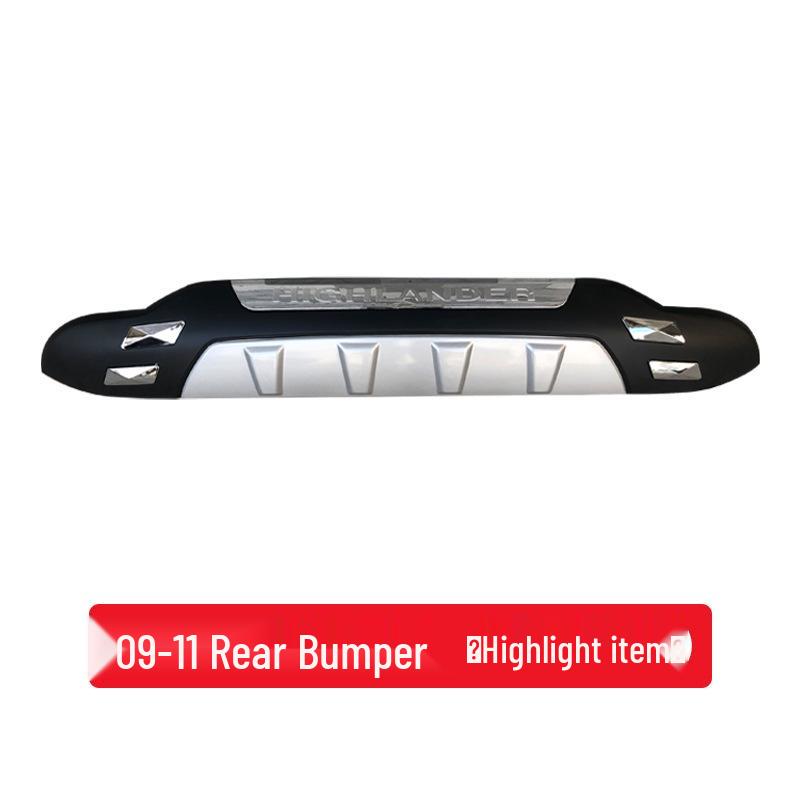 Front & Rear Bumper Guard for 09-14 Toyota Highlander (09-11, 12-14 Models)