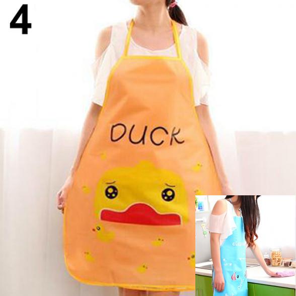 Dubonnet женский водонепроницаемый мультяшный кухонный маслостойкий фартук для приготовления пищи