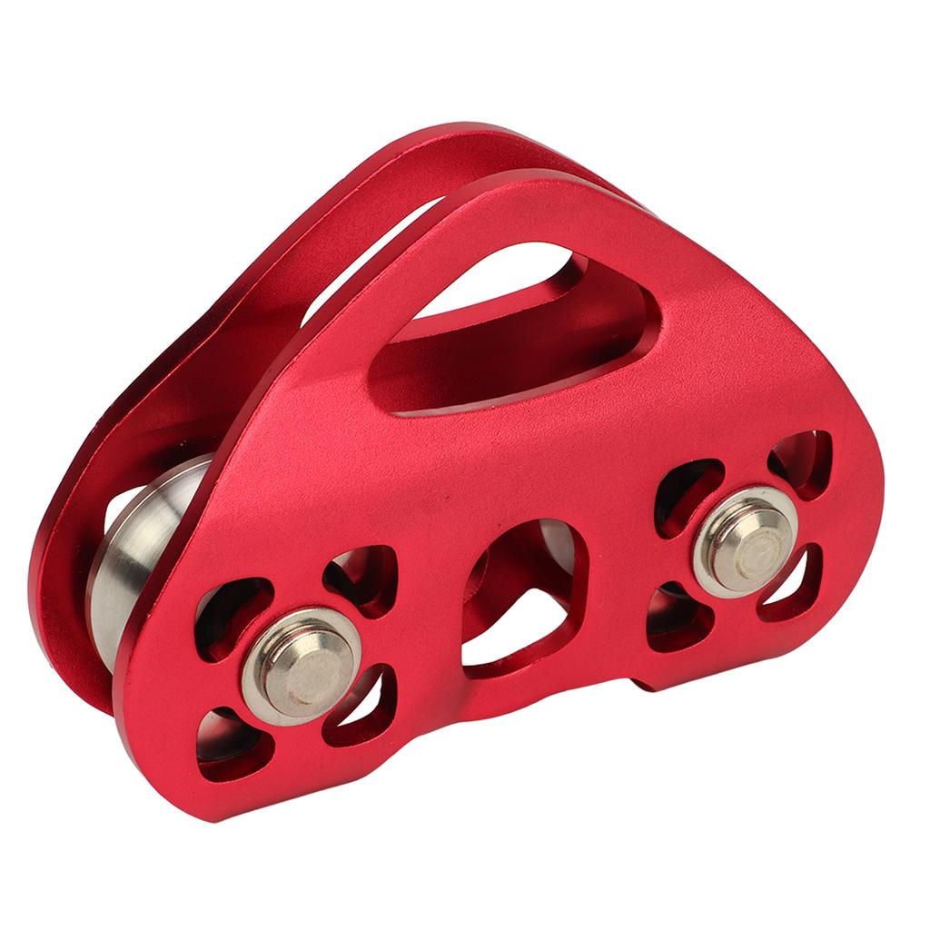 Альпинизм Скалолазание Двухосный Двойной Троллей для Двойного Зиплайна Стальной Трос Сердечный Блок Канатная дорога Спасение