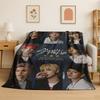 Kpop Stray Kids Музыкальная Звезда Фланелевое Одеяло Мягкое Теплое Плед для Спальни Гостиной Кровати Путешествий Кемпинга Пикника Подарок
