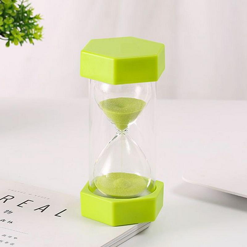 5-60 минут шестиугольные песочные часы с защитой от падения кухонный таймер дети учатся песочные часы новые поделки украшения подарок на день рождения