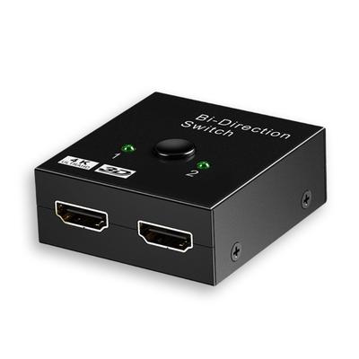 4K HDMI Разветвитель экрана Двунаправленный HDMI Переключатель с USB-кабелем для отображения на двух мониторах на HDTV или компьютере