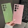 Samsung S24ultra Mobile Phone Case Full Inclusive Anti-fall S23ultra Advanced Electroplated Diamond Shaped Glitter Shell