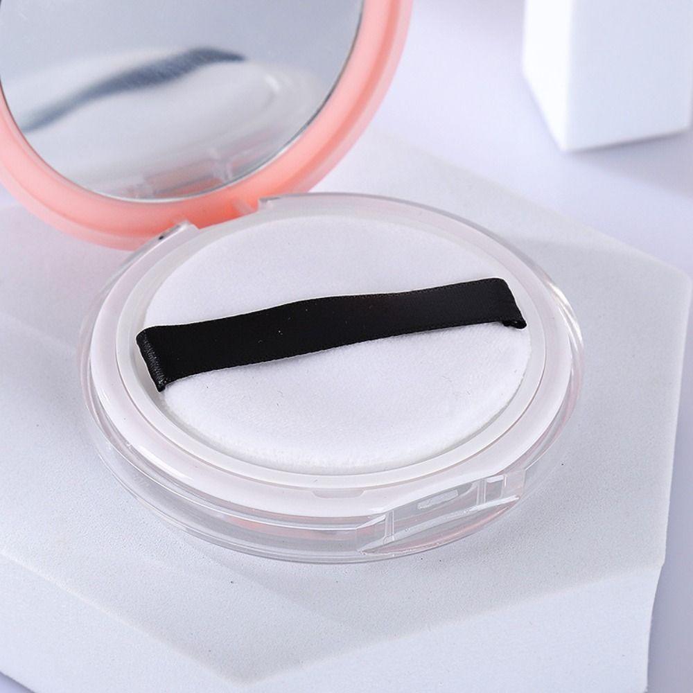 Reusable Bulk Powder Box Portable Makeup Powder Case with Mirror Cosmetic Container Girl