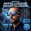 Новые умные очки 8 Мп HD Фото Видео Запись ИИ Перевод Фотохромные Линзы Bluetooth Звонок Музыка Голосовой Помощник Очки с Батареей 300 мАч