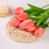 5 Pcs Simulated Tulip 34cm Artificial Tulip Fake Flowers Faux Tulip Bulk Mother's Day Gift for Vase Home Kitchen Wedding Spring Party Decorations