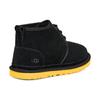 UGG Мужские замшевые теплые повседневные однотонные зимние ботинки Neumel, черные 3236-BKCN