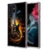 Retro rock Music Electric Guitar Phone Case For Samsung S25 Edge S24 FE Galaxy S21 S20 FE S23 S22 Ultra S10 Plus S10E Cover Clea