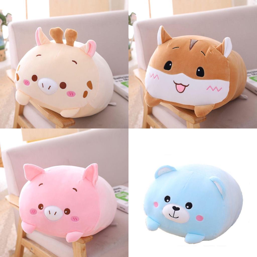 Premium Quality Cartoon Animal Plush Toy Doll In Soft Cushion Design For Snuggling