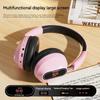 Цифровой дисплей Беспроводные Bluetooth-наушники Гарнитуры с шумоподавлением Hi-Fi Стереонаушники Спортивные геймерские наушники Поддержка TF/FM