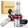 H11 H9 H8 LED Headlight, For Cars, With High Speed Rotating Cooling Fan, High