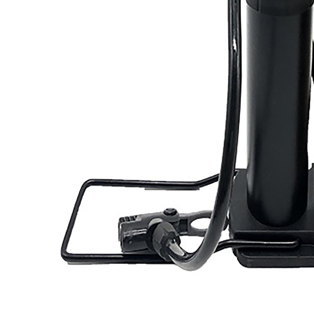 High Pressure Bike Pump Household Portable Mini Floor Pump for Mountain Bike Electric Bicycle Basketball Black Standard