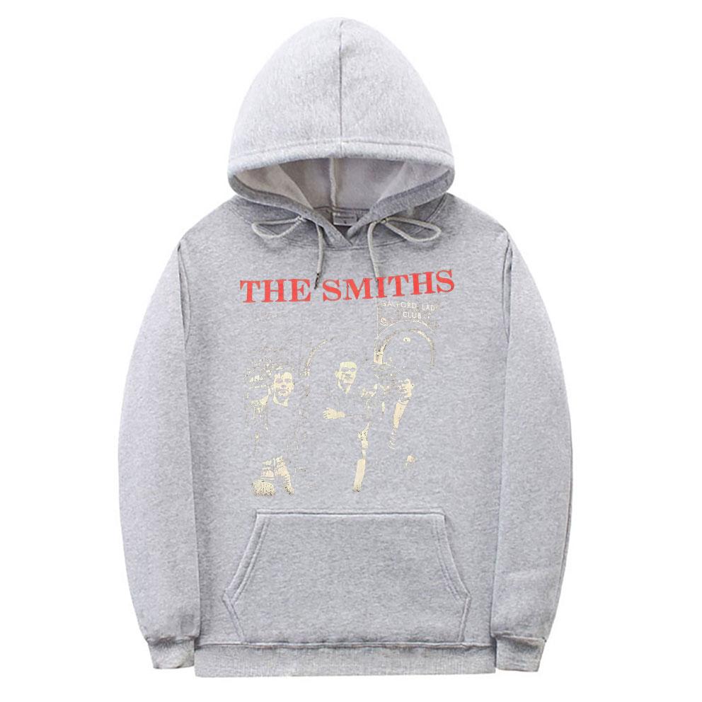 Толстовка с капюшоном британской рок-группы The Smiths, топы на осень-зиму, уличная одежда унисекс, толстовка унисекс с винтажным принтом, женские толстовки унисекс большого размера