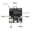 T5 Многофункциональный интерфейсный кабель Тестовый модуль Type-C USB Линия передачи данных Плата обнаружения Для проверки целостности провода