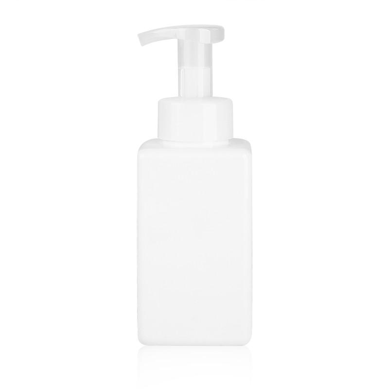 Dispenser Soap Foam Foaming Pump Empty Square Bottle Plastic Travel
