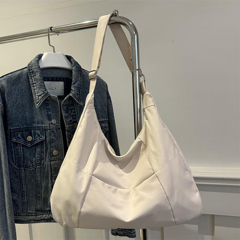 Корейская сумка большой вместимости, в стиле «ленивый шик», универсальная рабочая сумка через плечо, простая сумка-мессенджер, тренд