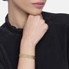 Slender Brick Link Gold Plated Bracelet for Women