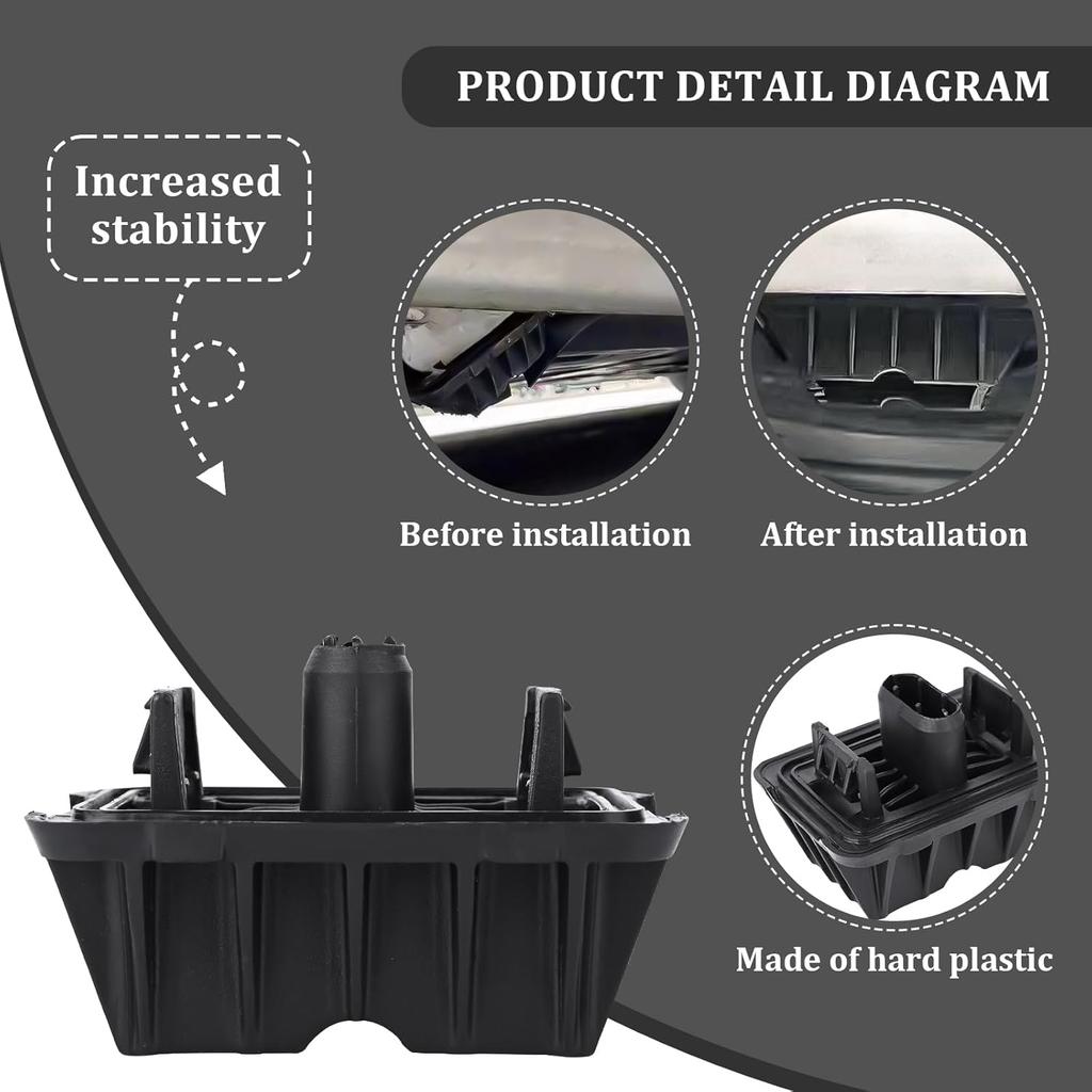 Compatible For Jack Pad Under Car Lift Support Pad BMW E82 E90 F10 F07 F02 E84 E91 E92 F18 F01 51717237195 51717123311 (Pack Of 4)