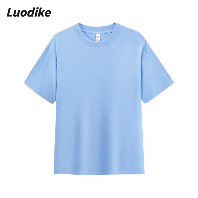 Luodike Унисекс Хлопковая Футболка с Коротким Рукавом A53VFT1114