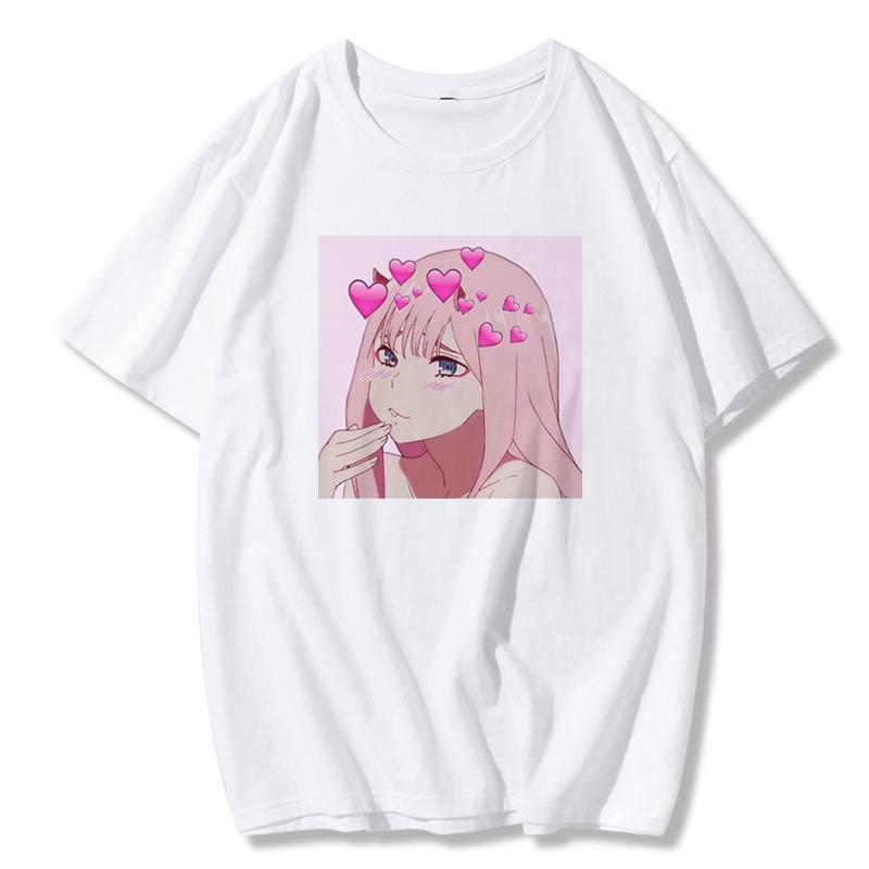 Women&Amp;#39;S T Shirts Summer O Neck Short Sleeve Tee Ulzzang Harajuku Vintage Oversized T Shirt Cartoon Female T-Shirt Tops Clothes