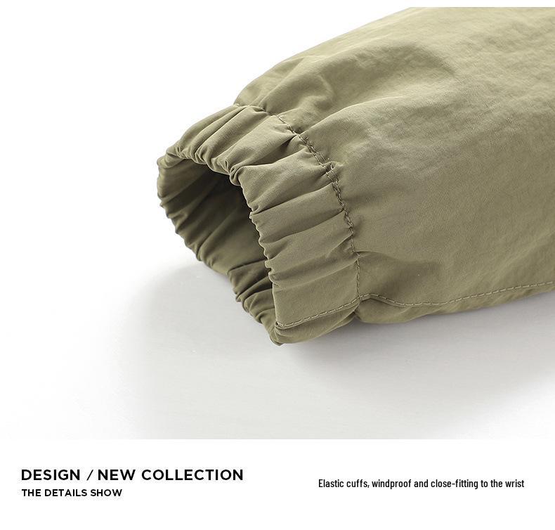 2502 Men's Cross-Border Jacket: Spring/Autumn Plus Cotton, Large Size, Casual Outdoor Sports Style